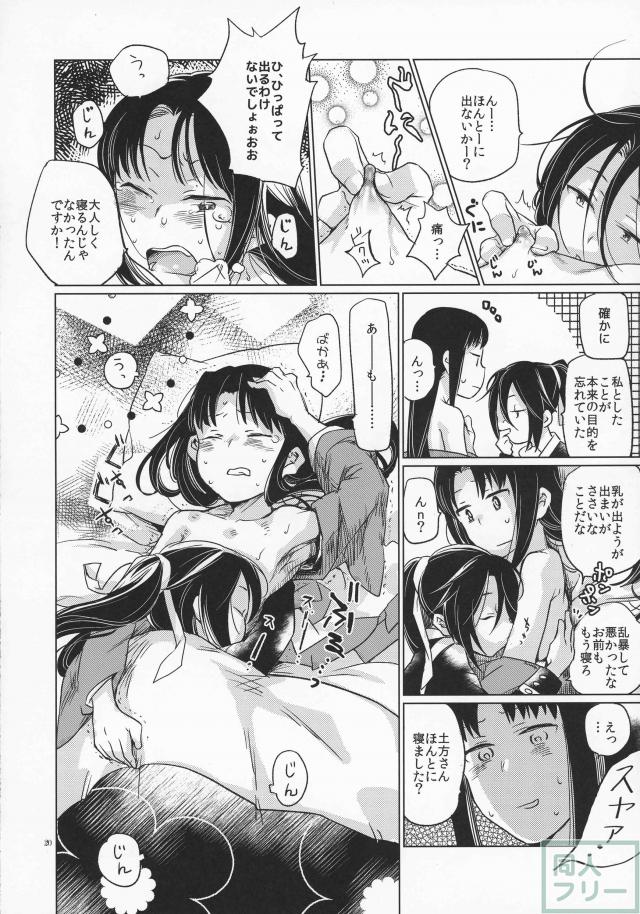 戦コレ新撰組のラブ×2な日々を綴ったハートフルコミック2篇 <> 020