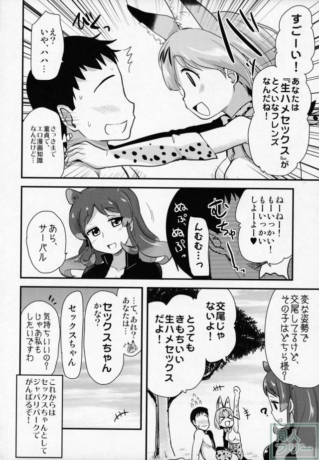 実用度抜群のサーバルちゃん生ハメセックス本 <> 015