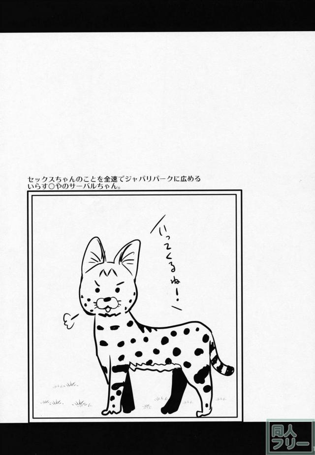 実用度抜群のサーバルちゃん生ハメセックス本 <> 016