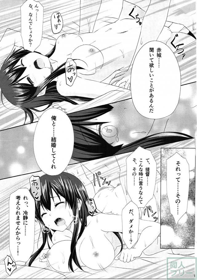 一航戦赤城、一生懸命提督に愛を伝えます! <> 018