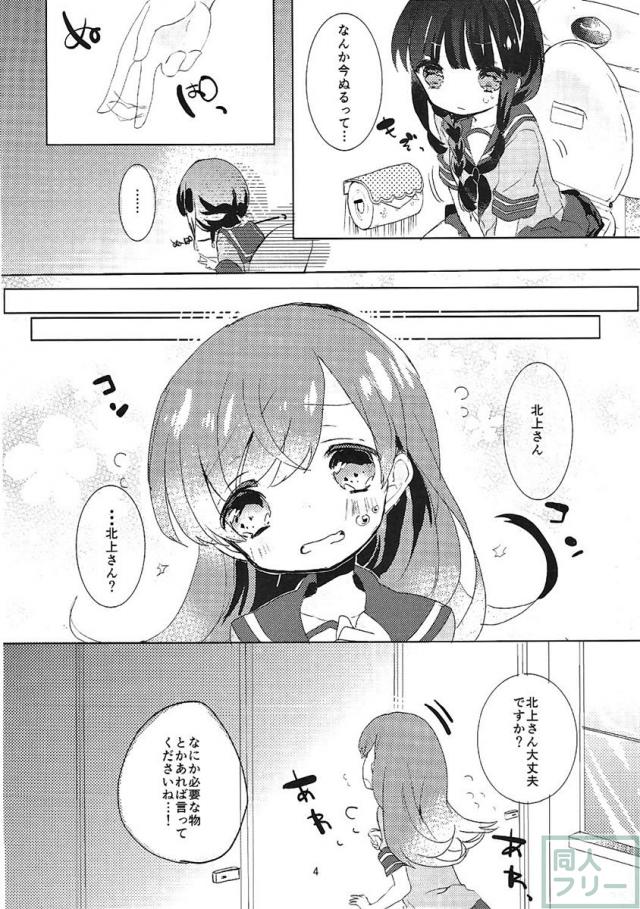 無知な北上さんと大井の百合えっち <> 005