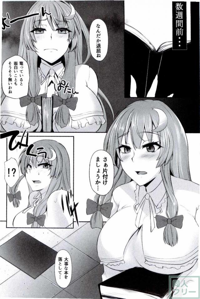 濃密なSEXでパチュリーが次第にとろけゆく快楽堕ち本 <> 003