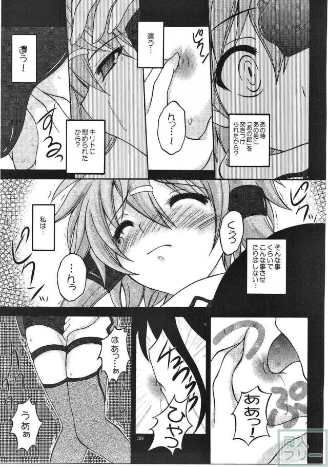 SAO、ALO、GGOのアスナ、リーファ、シノンが揃い踏み!総集編 <> 037