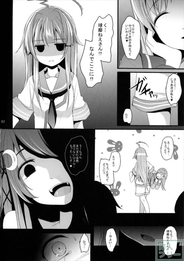 弱みを握られた卯月とそれを握った大井っちとそのことを知った弥生ちゃんのお話 <> 021