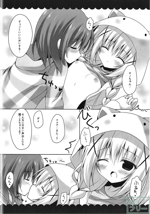 ココアさんが寝ているチノちゃんを襲っちゃうお話 <> 006