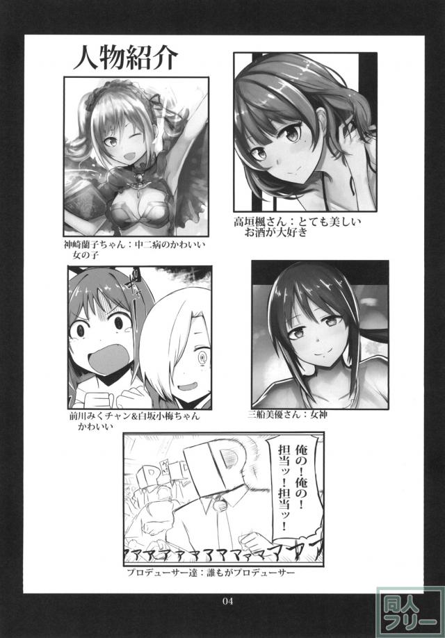 高垣楓さんの日常を描いたギャグ漫画! <> 003