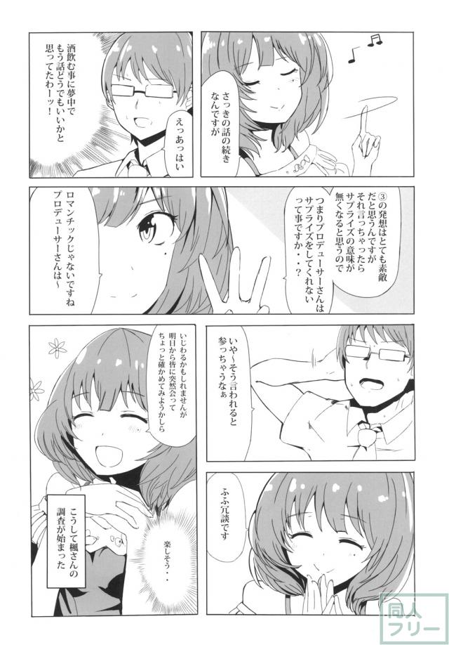高垣楓さんの日常を描いたギャグ漫画! <> 008