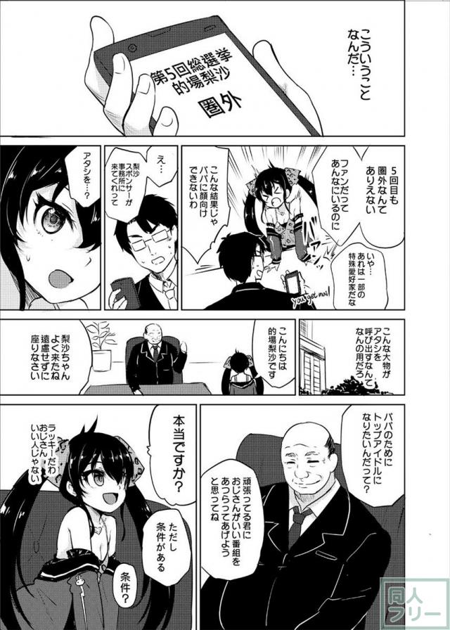 枕営業アイドルとしてロリっ娘ビッチへと堕ちていく的場梨沙ちゃんの本 <> 005