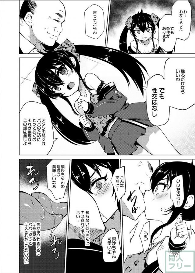 枕営業アイドルとしてロリっ娘ビッチへと堕ちていく的場梨沙ちゃんの本 <> 008