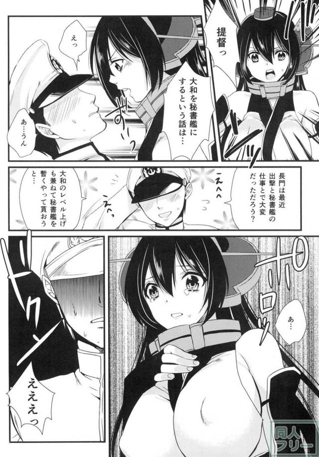 提督と長門が初エッチして再確認するお話 <> 007