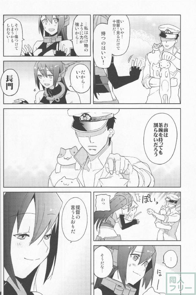 巨女長門さんとムキムキな提督のなんだかよく分からないギャグ本 <> 019