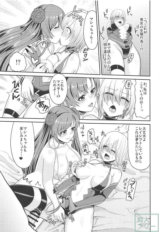 マタ・ハリとマシュのおまんこサンドイッチ <> 010