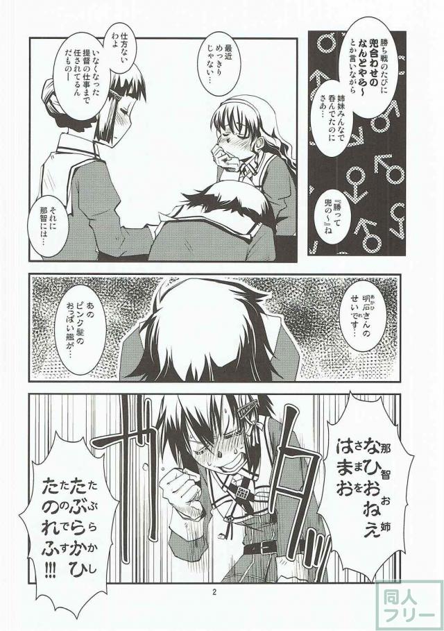 妙高型の艦娘たちの酔っぱらい百合乱交本 <> 003