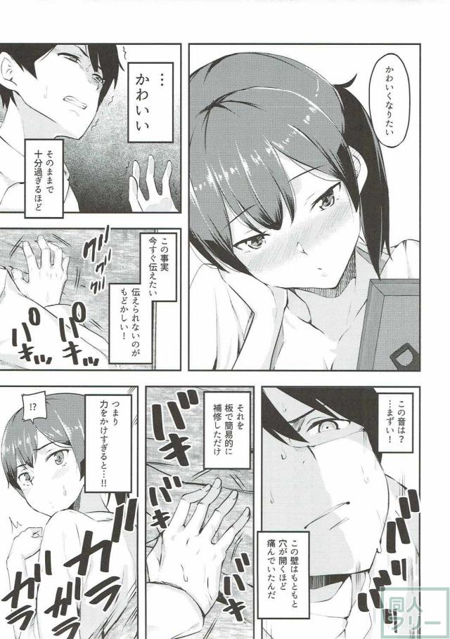 提督が加賀さんの部屋を覗くお話 <> 008