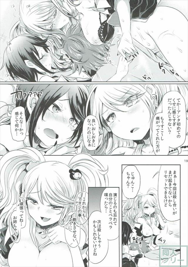 あの絶望姉妹と苗木くんの3Pなお話 <> 018
