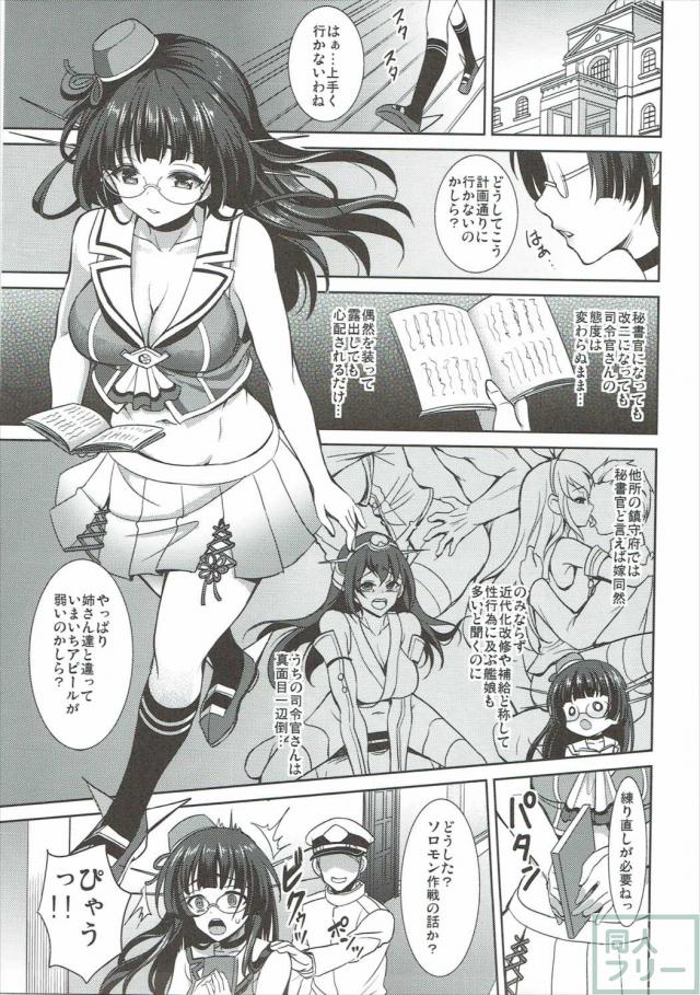 実戦経験のない鳥海は流されるままに… <> 002