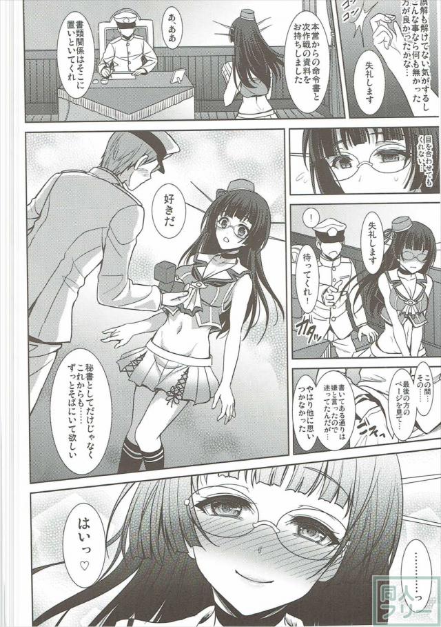 実戦経験のない鳥海は流されるままに… <> 027