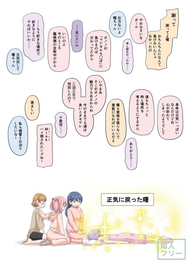 ツンデレ曙とラブホテルでSEXフルコース <> 028