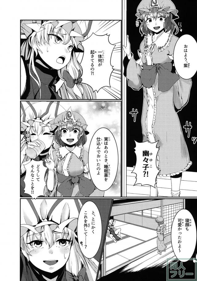紫が幽々子から性的実験を受ける本 <> 003