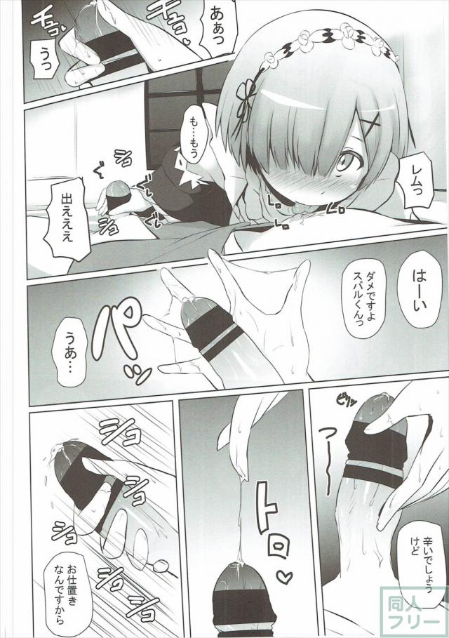 レム・ラムと騎乗位・顔面騎乗で女攻め3P <> 005