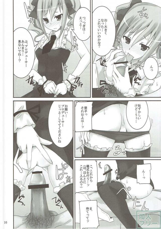幸せいっぱいの表情で喘ぐ蘭子ちゃん <> 009