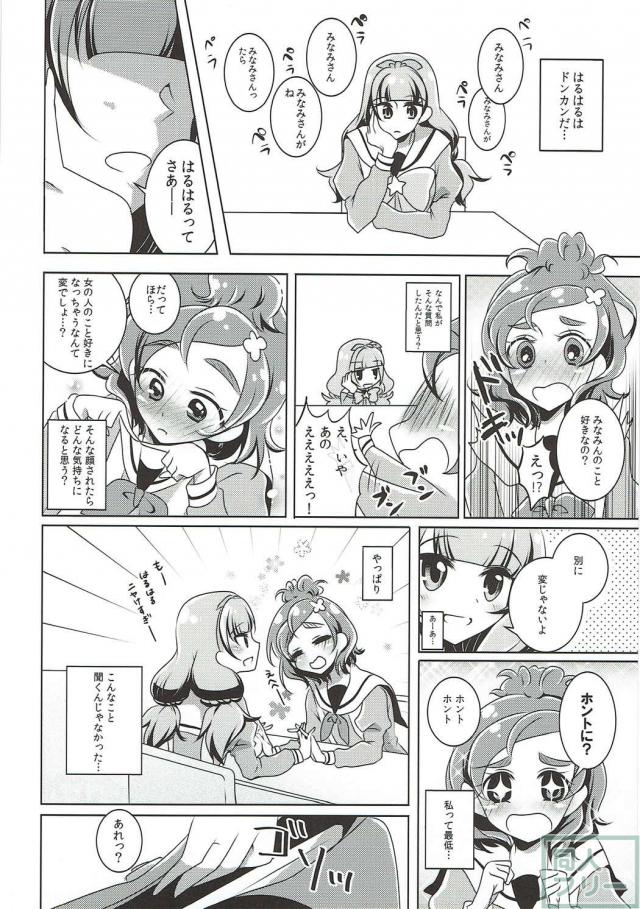 Goプリ天の川きらら×海藤みなみ百合本 <> 003