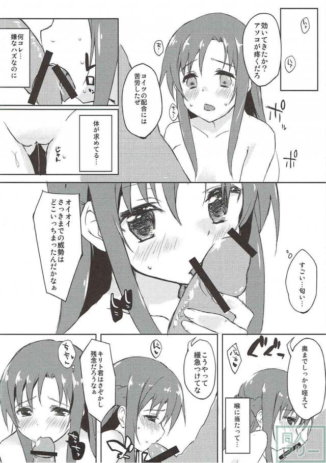 アスナさんが便利なお薬で都合のいい人になっちゃいます。 <> 009