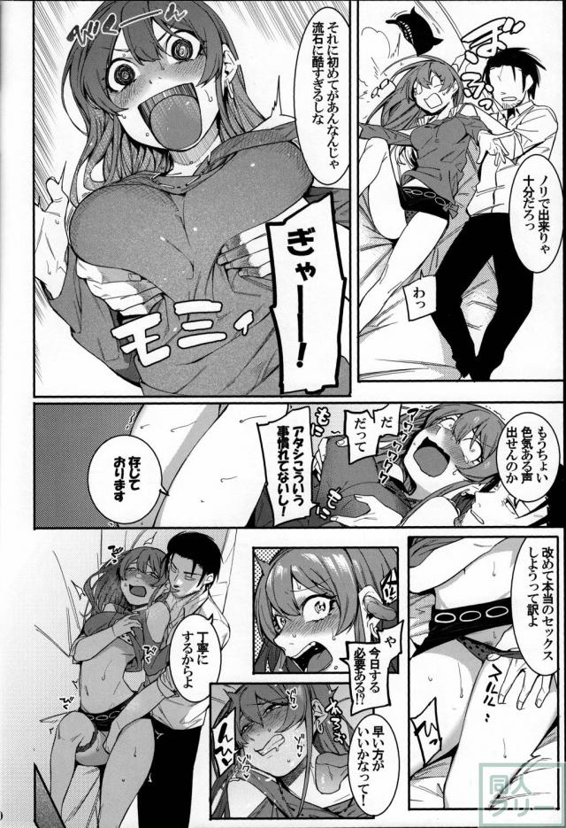 美嘉姉って処女なの？検証開始！抱腹絶倒！エロギャグ本 <> 009