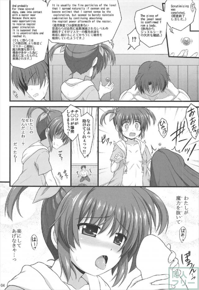 なのはがお兄ちゃんから魔力を抜いて楽にしてあげる本 <> 003