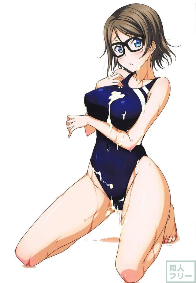 競泳水着の曜ちゃんのアナルを責める短編フルカラー本 <> 002