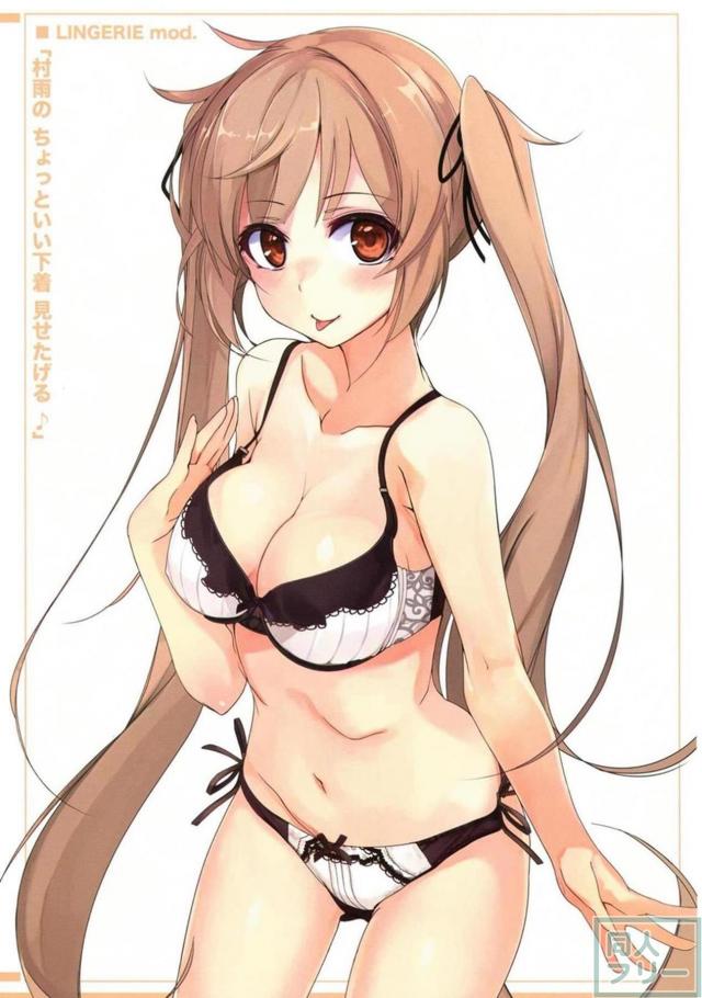 下着の魅力全開の艦娘フルカラーイラスト集 <> 008