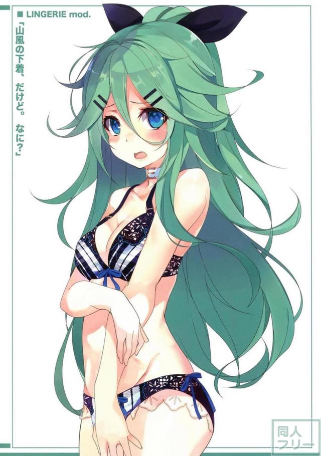 下着の魅力全開の艦娘フルカラーイラスト集 <> 018