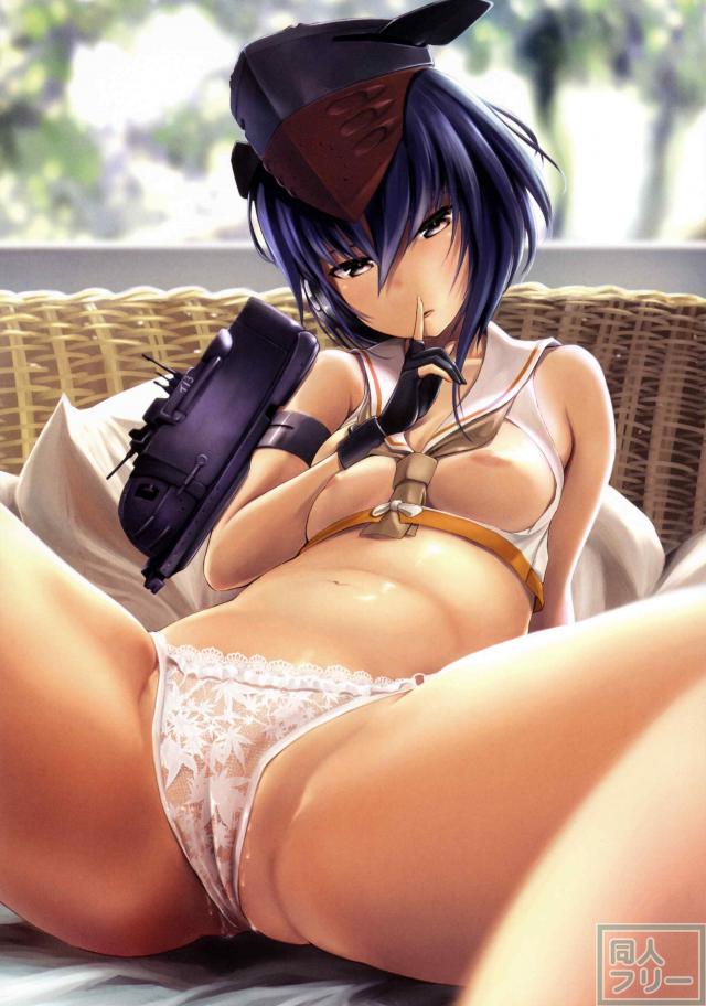 夏の季節の日焼け跡が実にエロい美麗ふるーからーイラスト集 <> 010