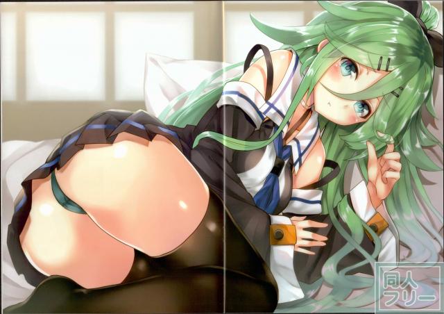 昼下がり 艦娘が下着で誘惑してくる微エロイラスト集 <> 014