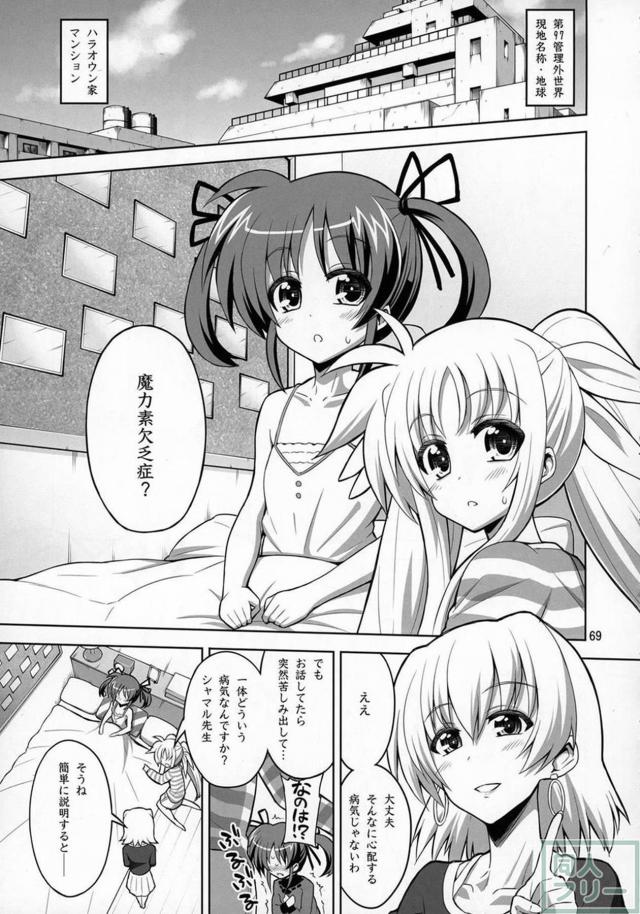 スク水日焼け跡JSなのは×巨根ふたなりフェイトさん、その他いろいろ総集本 <> 068