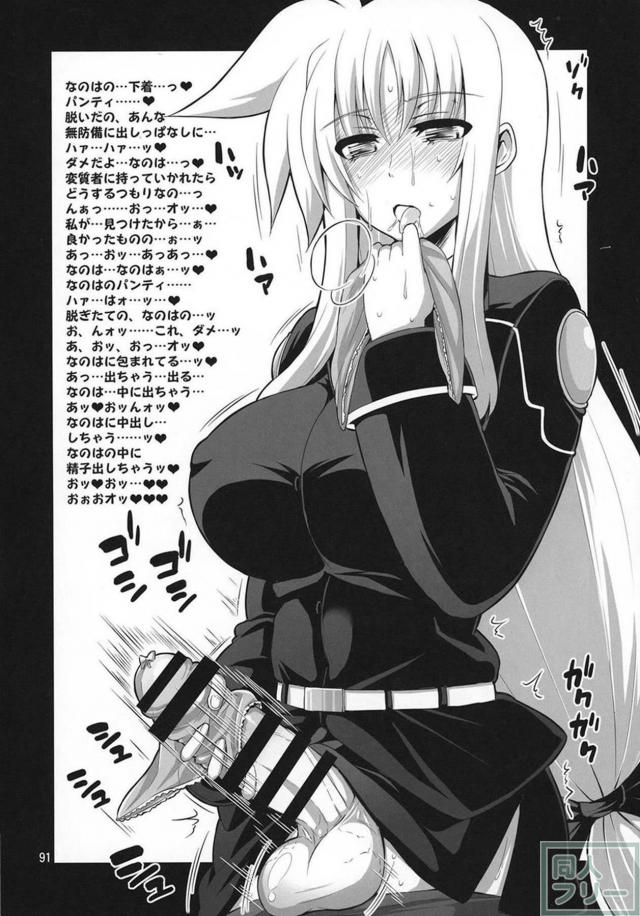 スク水日焼け跡JSなのは×巨根ふたなりフェイトさん、その他いろいろ総集本 <> 090