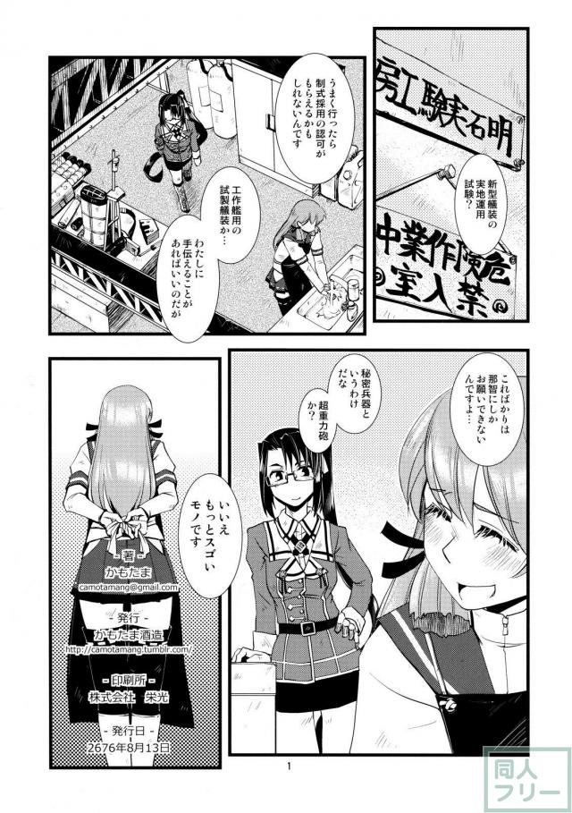 ふたなり明石と那智の子作りセックス <> 002