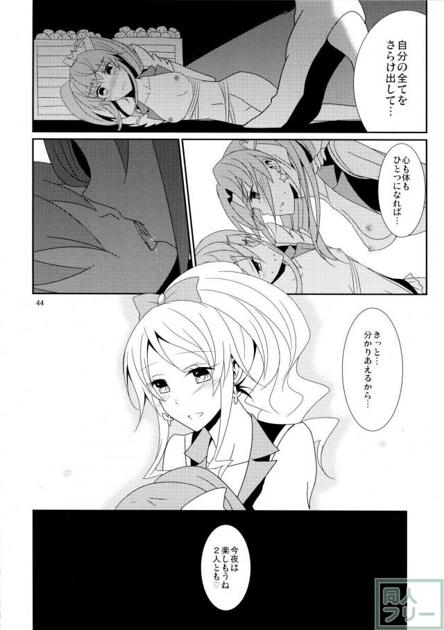 プリキュアオールスター百合18禁本1 <> 045
