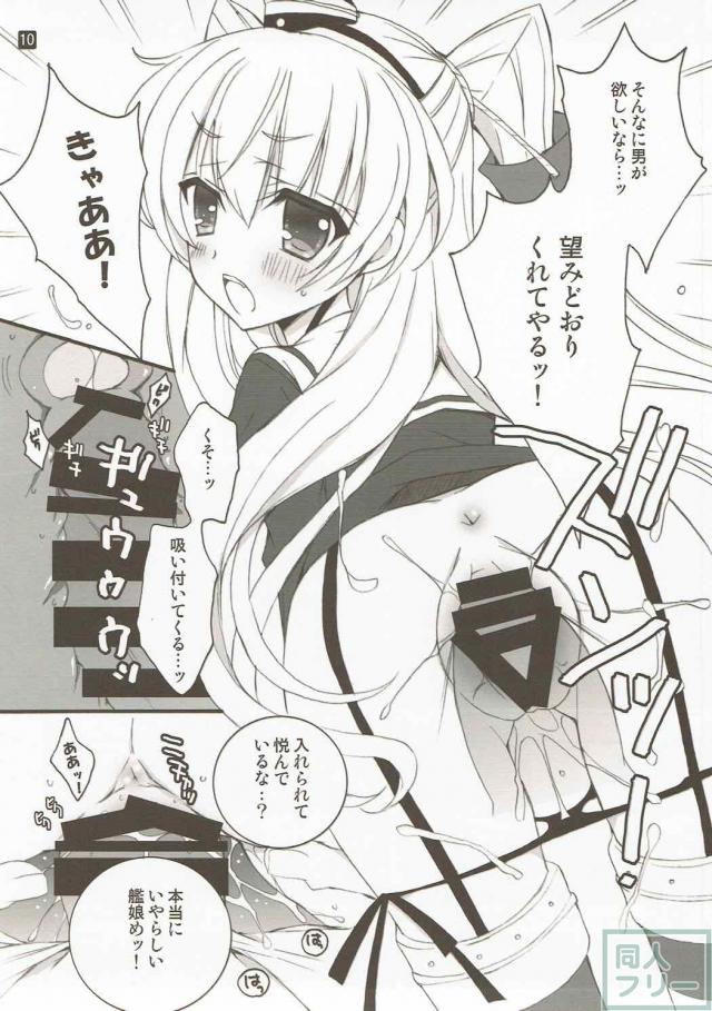 なんていやらしい艦娘なんだ！お仕置きだ！ <> 008