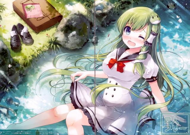 多彩な制服を着こなすJK早苗さんのフルカラーイラスト本 <> 007