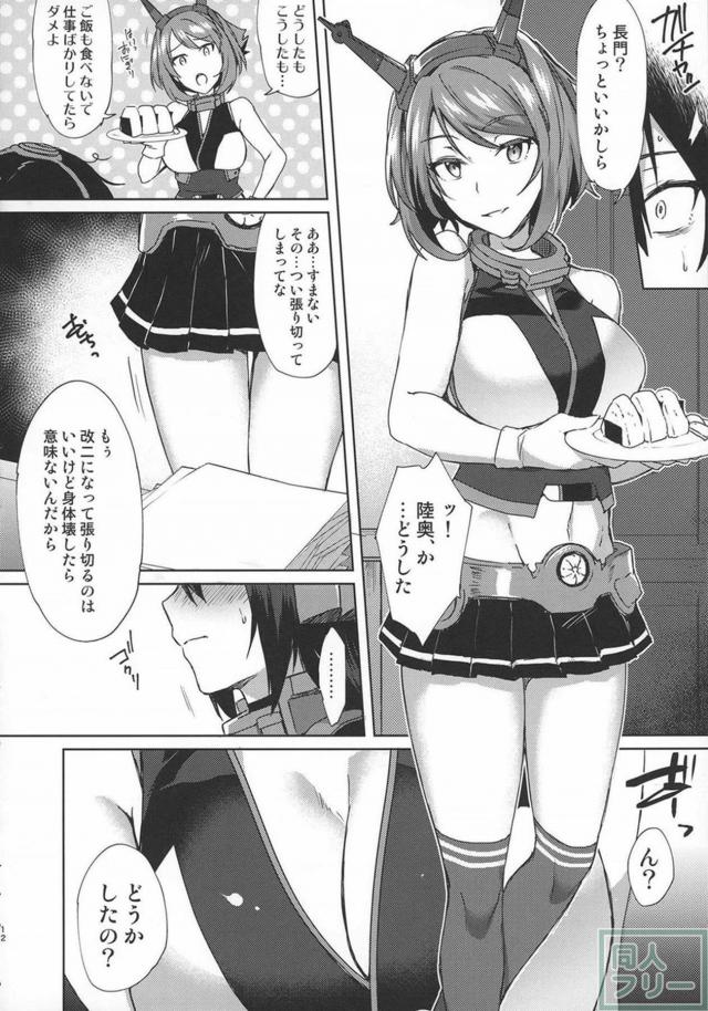 ゲスショタ提督と長門秘書艦のおねショタふたなりシリーズ第4弾 <> 011