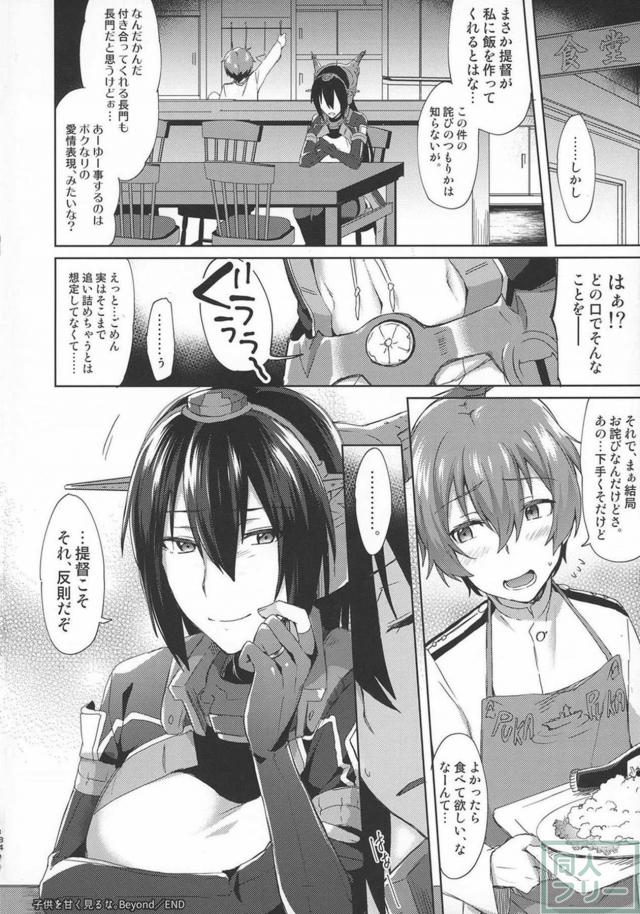 ゲスショタ提督と長門秘書艦のおねショタふたなりシリーズ第4弾 <> 033