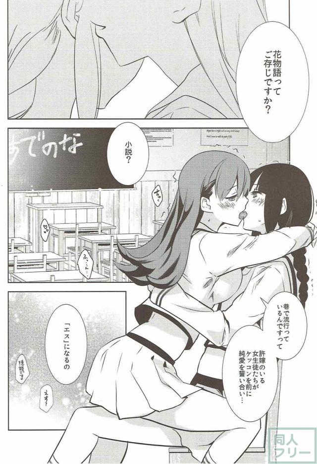 北上さんがケッコン前夜に大井さんとする本 <> 003