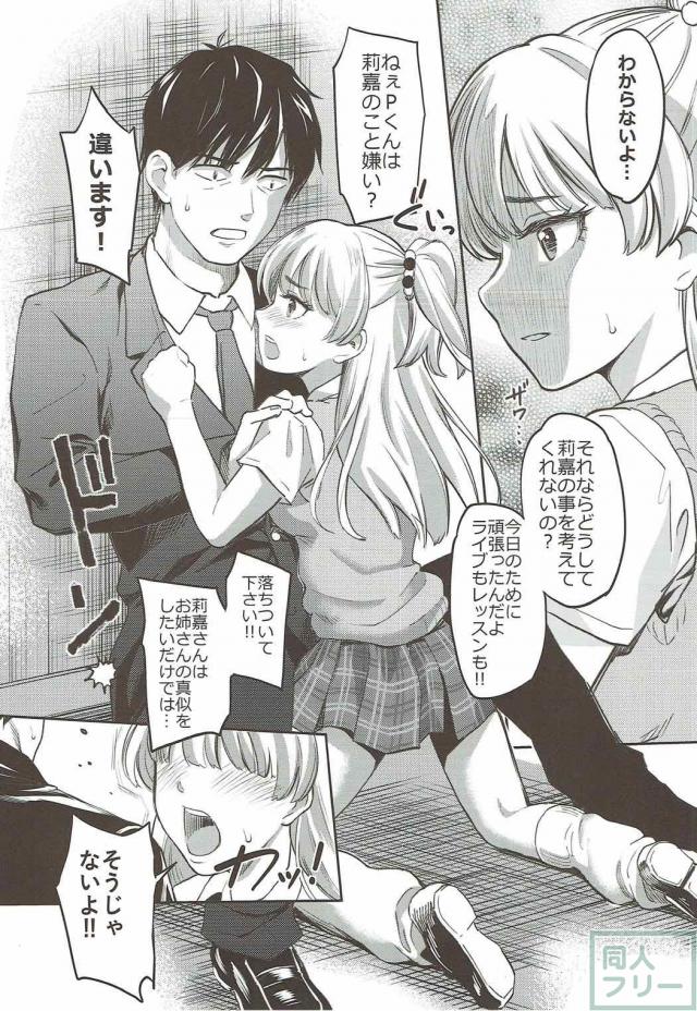 莉嘉の積極的なおねだりに負けるP <> 007