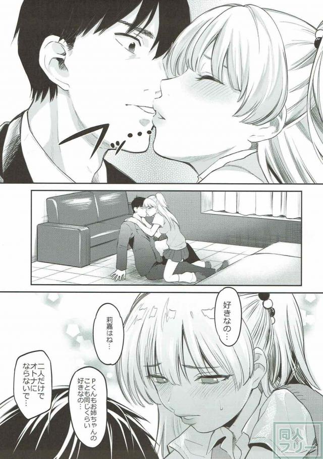 莉嘉の積極的なおねだりに負けるP <> 008