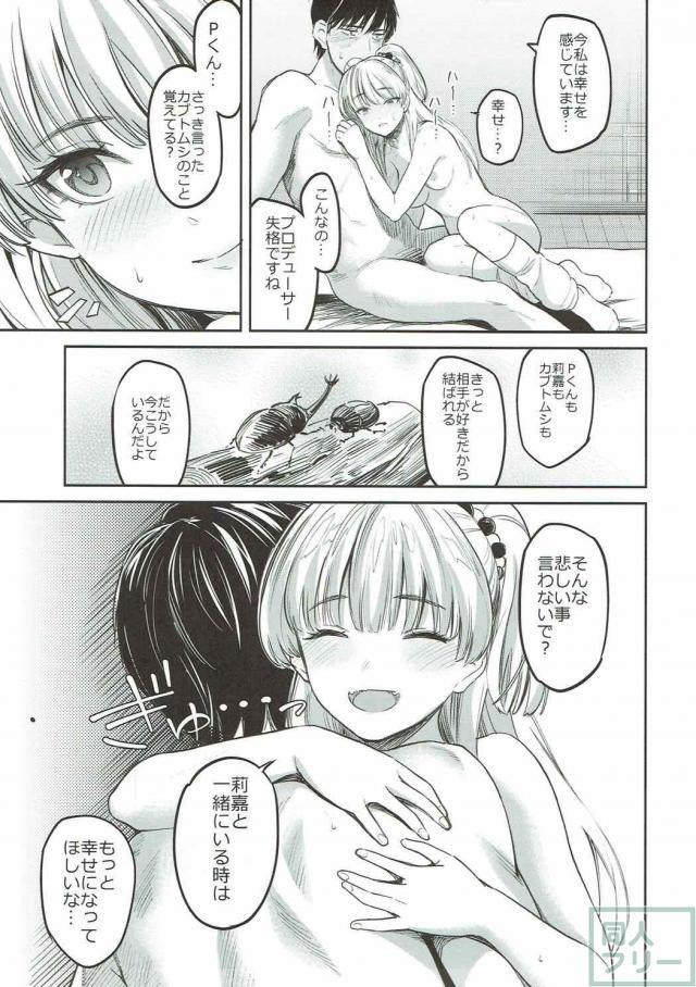 莉嘉の積極的なおねだりに負けるP <> 016