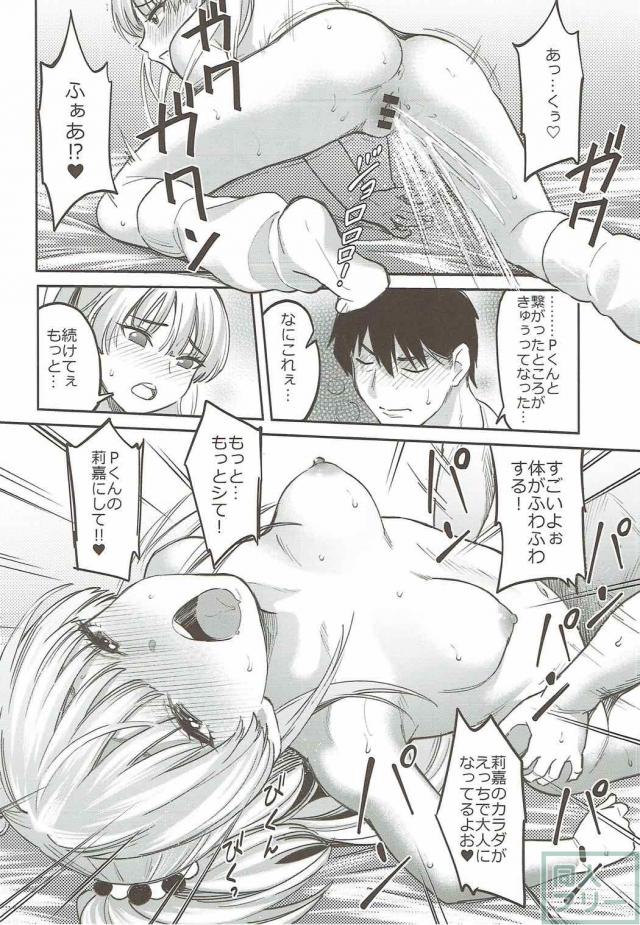 莉嘉の積極的なおねだりに負けるP <> 019