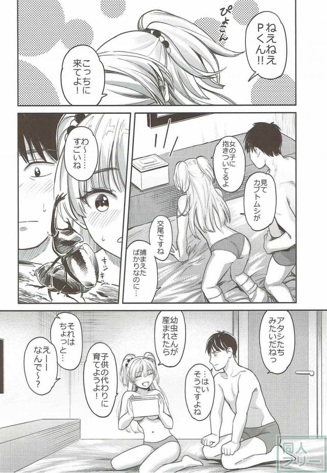 莉嘉の積極的なおねだりに負けるP <> 021