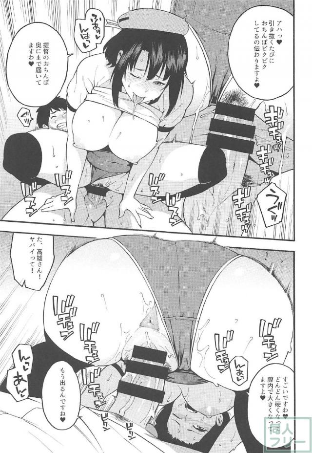 積極的なスク水高雄さんにご奉仕される本 <> 008
