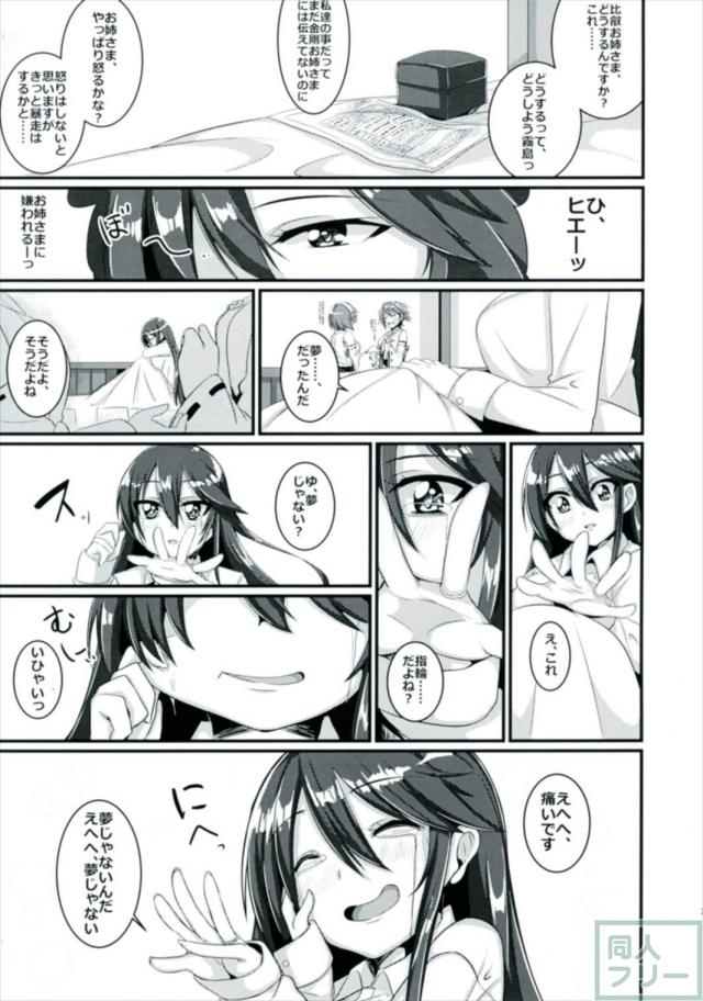 提督のことが好きすぎるアヘ顔全開榛名さん <> 020